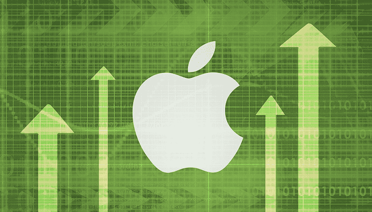 apple company shares got a drop